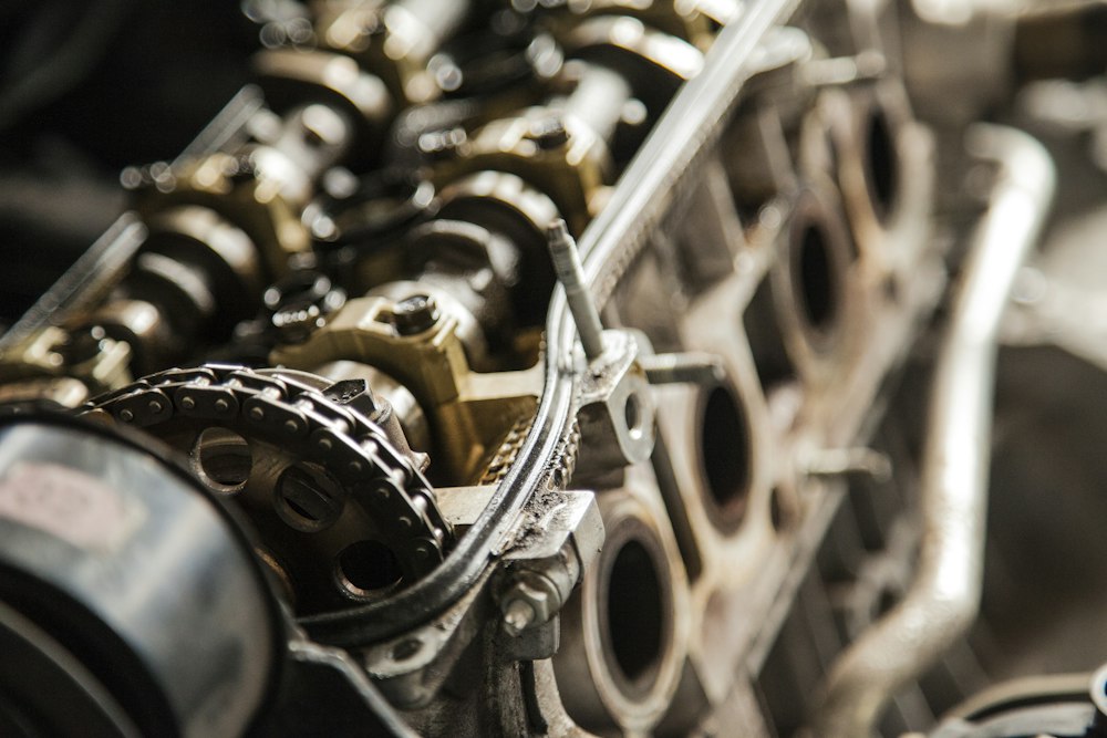 Cadena de distribución de un motor en una mantención mayor
